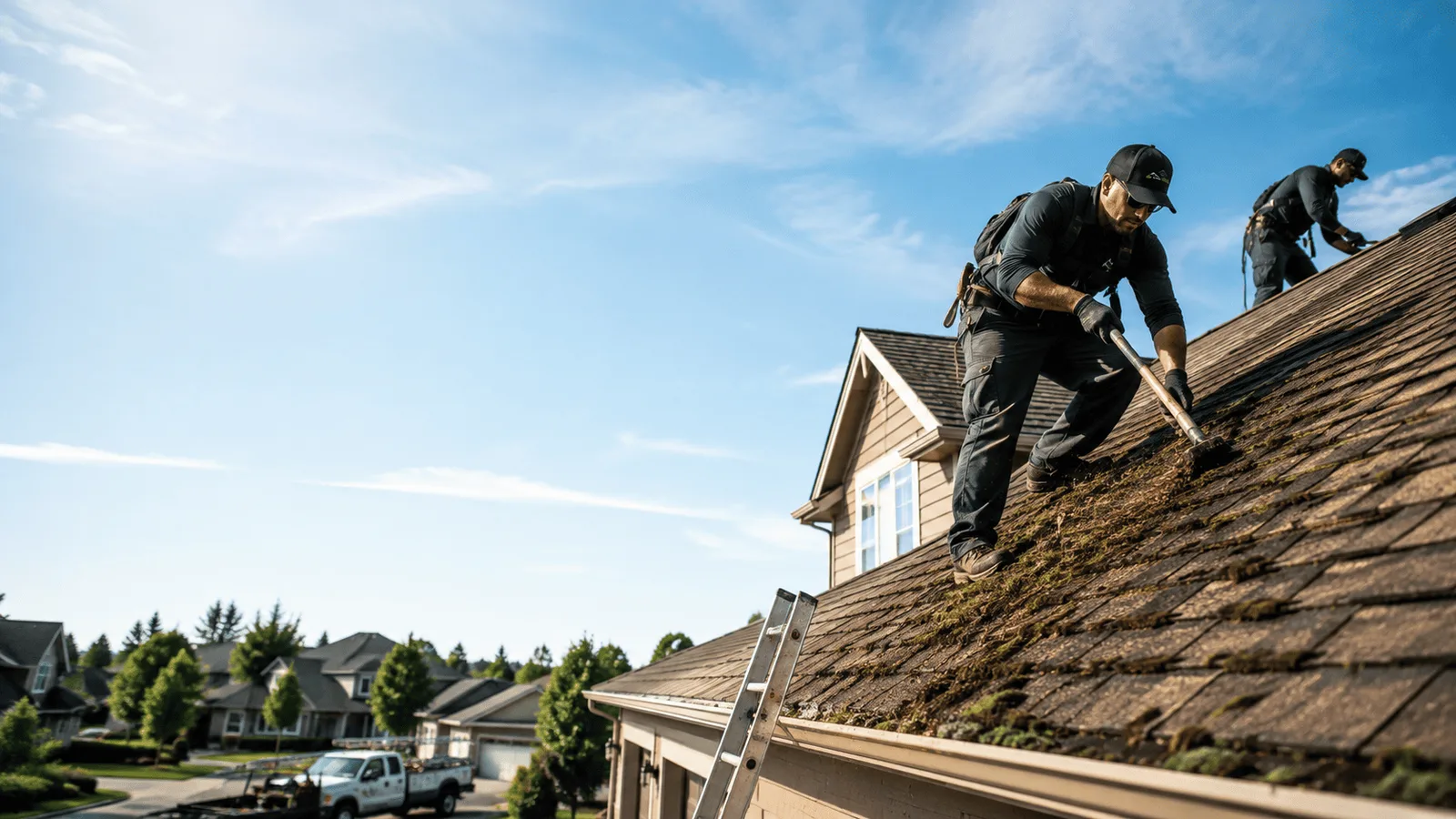Roof Moss Removal in Derry, PA near me